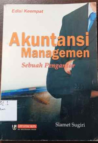 Image of Akuntansi Managemen (Sebuah Pengantar)