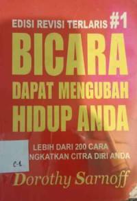 Image of Bicara Dapat Mengubah Hidup Anda