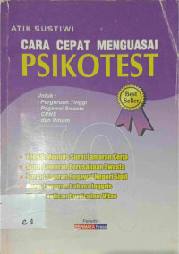 Image of CARA CEPAT MENGUASAI PSIKOTEST
