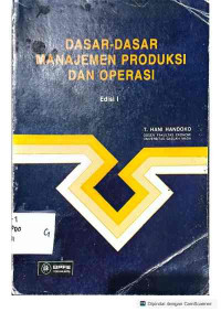 Image of Dasar-Dasar Manajemen Produksi dan Operasi