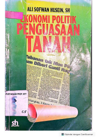 Image of Ekonomi Politik Penguasaan Tanah