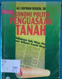 Image of Ekonomi Politik Pengusaan Tanah