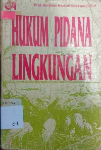 Image of Hukum Pidana Lingkungan