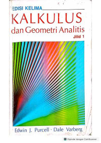 Image of Kalkulus dan Geometri Analitis