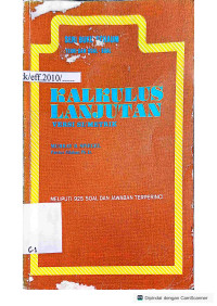 Image of Kalkulus Lanjutan