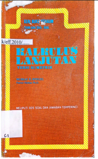 Image of Kalkulus Lanjutan