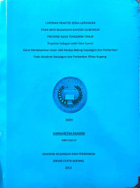 Image of Laporan PKL pada Biro Keu. Prov. NTT