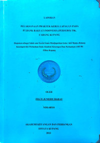 Image of Laporan PKL pada BRI Cab. Kupang