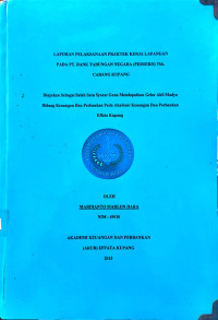 Image of Laporan PKL pada BTN Cab. Kupang