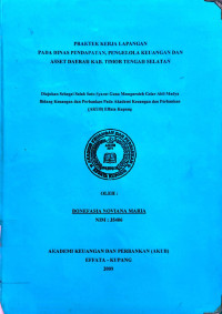 Image of Laporan PKL pada Dinas PPKAD TTS