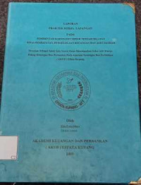 Image of Laporan PKL pada Dinas PPKAD TTS