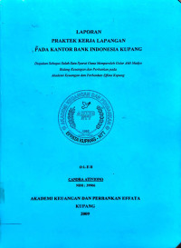 Image of Laporan PKL pada Kantor BI Kupang