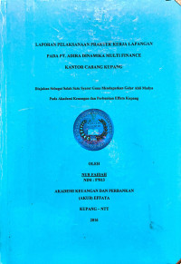 Image of Laporan PKL pada PT. Adira Dinamika