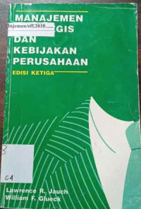 Image of Manajemen Strategis Dan Kebijakan Perusahaan