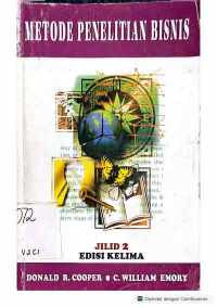 Image of Metode Penelitian Bisnis