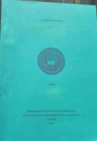 Image of Pedoman Penulisan Laporan Magang DIII