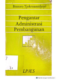Image of Pengantar Administrasi Pembangunan