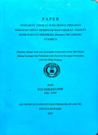 Image of Pengaruh Tingkat Suku Bunga Pinjaman terhadap